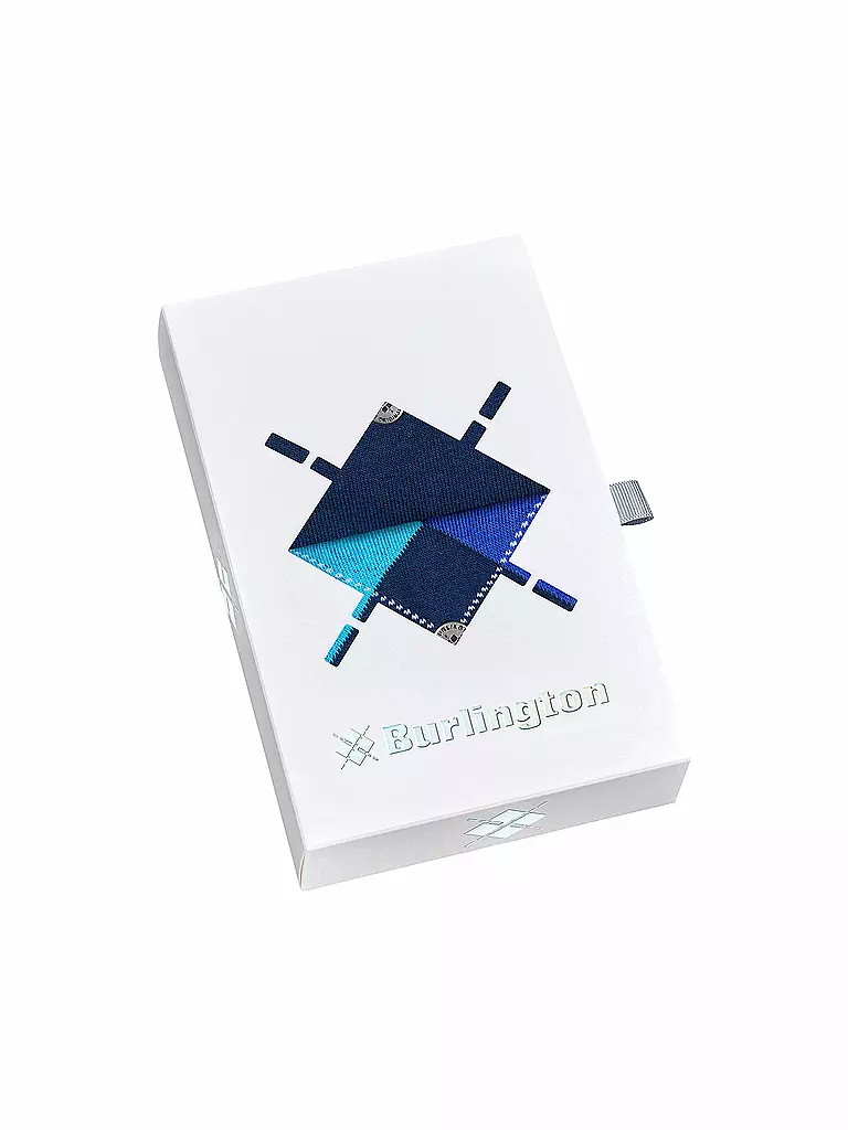 BURLINGTON | Herren Socken Geschenkebox 2er Pkg 40-46 | Blu scuro