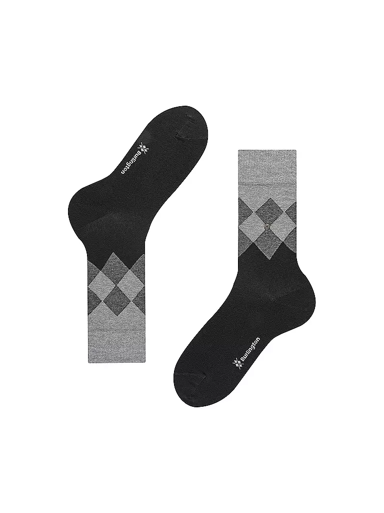 BURLINGTON | Herren Socken HAMPSTEAD 40-46 black | Nero