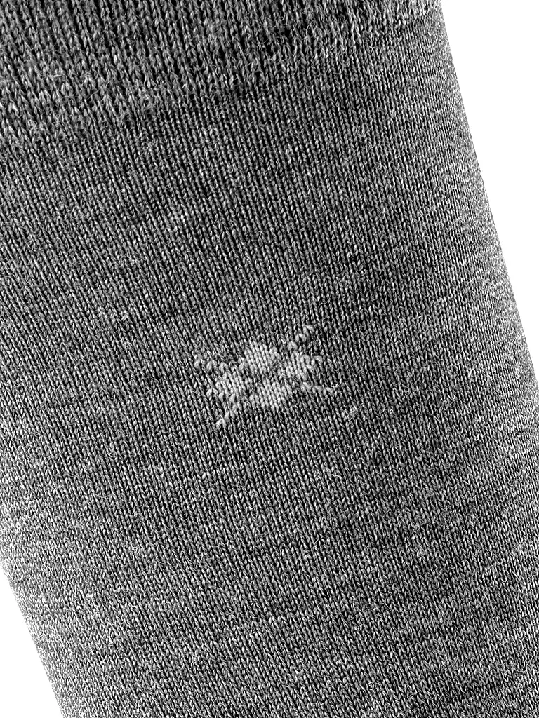 BURLINGTON | Herren Socken LEEDS 40-46 asphalt mel. | Grigio