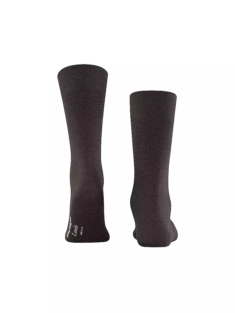 BURLINGTON | Herren Socken LEEDS 40-46 brown mel | Marrone