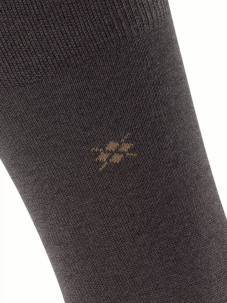 BURLINGTON | Herren Socken LEEDS 40-46 brown mel | Marrone