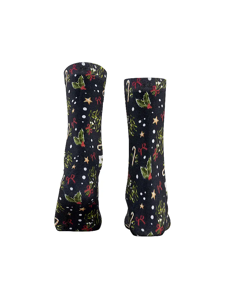 BURLINGTON | Socken FANCY CHRISTMAS 36-41 marine |