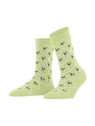 BURLINGTON | Calze da donna CORGI 36-41 nere | Verde chiaro
