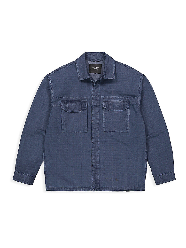 Overshirt DAN blu S