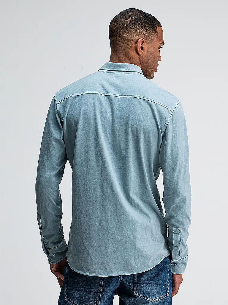 BUTCHER OF BLUE | Camicia Regular Fit AIDAN | Blu chiaro