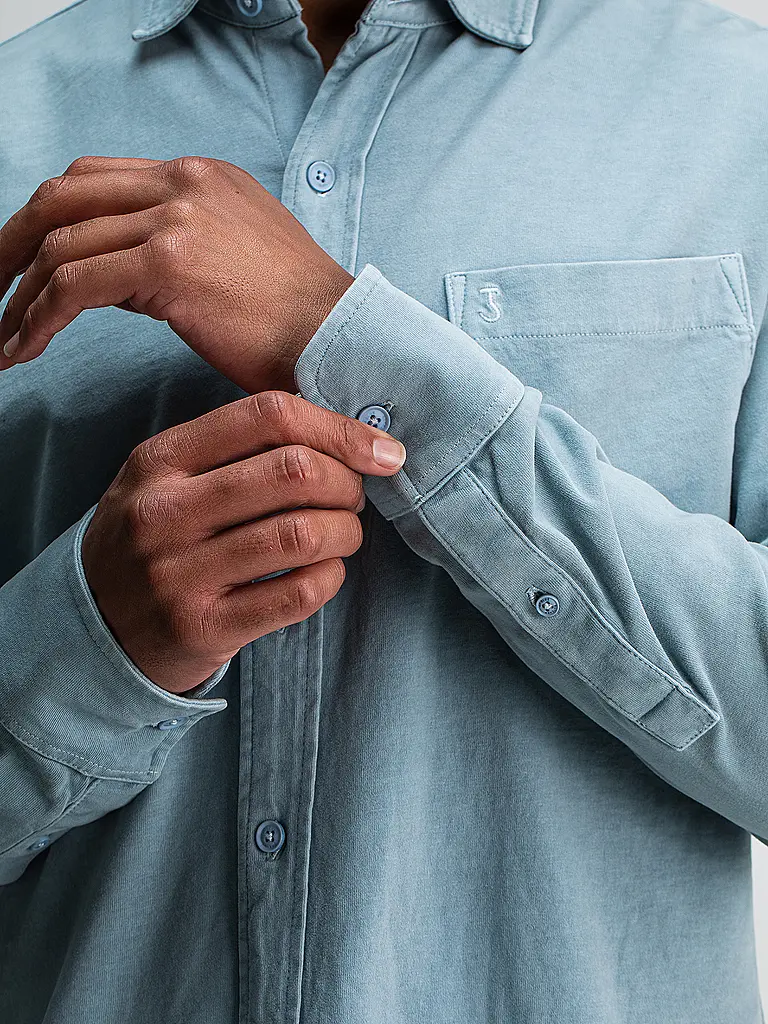 BUTCHER OF BLUE | Camicia Regular Fit AIDAN | Blu chiaro