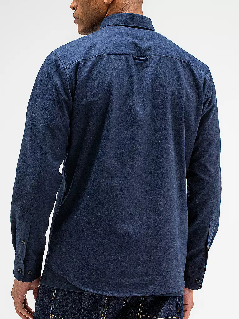 BUTCHER OF BLUE | Flanellhemd DIEPPE | Blu