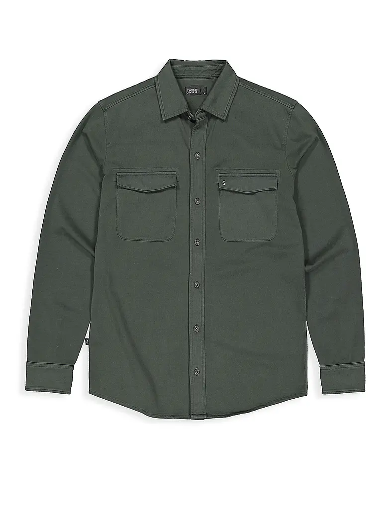 BUTCHER OF BLUE | Overshirt FINN | Verde scuro