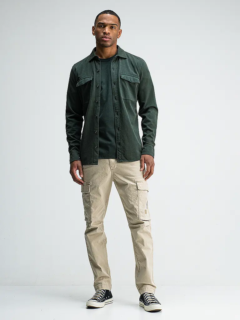 BUTCHER OF BLUE | Overshirt FINN | Verde scuro