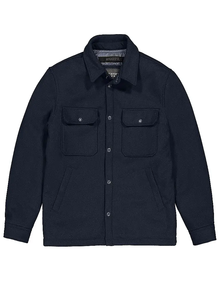 BUTCHER OF BLUE | Overshirt NORBU | Blu scuro