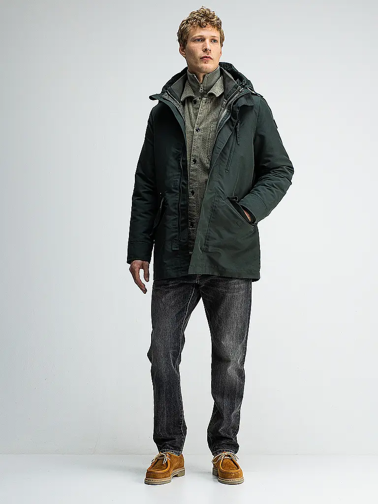 BUTCHER OF BLUE | Parka GALENA | Verde scuro