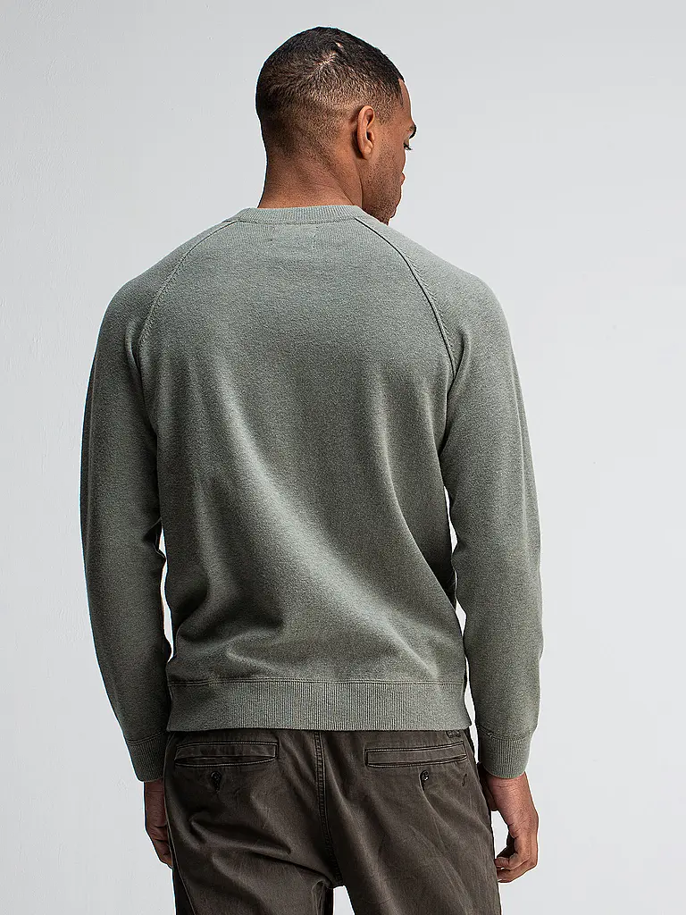 BUTCHER OF BLUE | Pullover CLIFDEN | Oliva