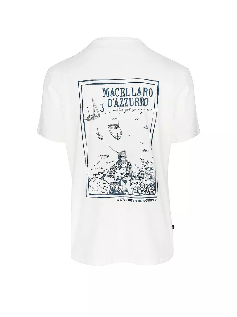 BUTCHER OF BLUE | T-Shirt FRESCO DAZZURO  | Bianco