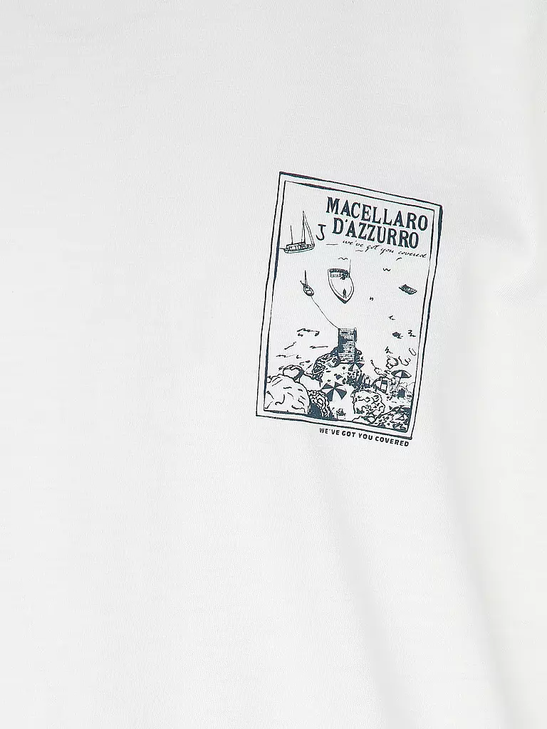 BUTCHER OF BLUE | T-Shirt FRESCO DAZZURO  | Bianco