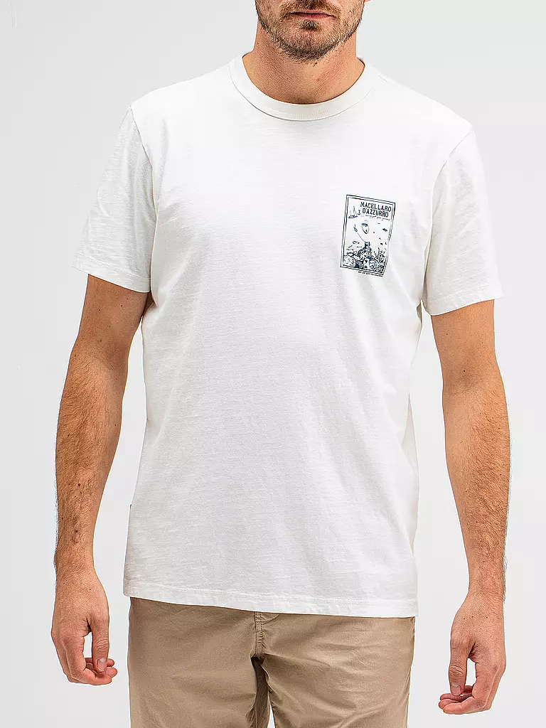 BUTCHER OF BLUE | T-Shirt FRESCO DAZZURO  | Bianco