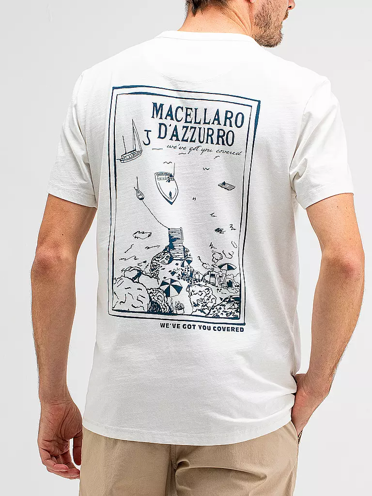 BUTCHER OF BLUE | T-Shirt FRESCO DAZZURO  | Bianco