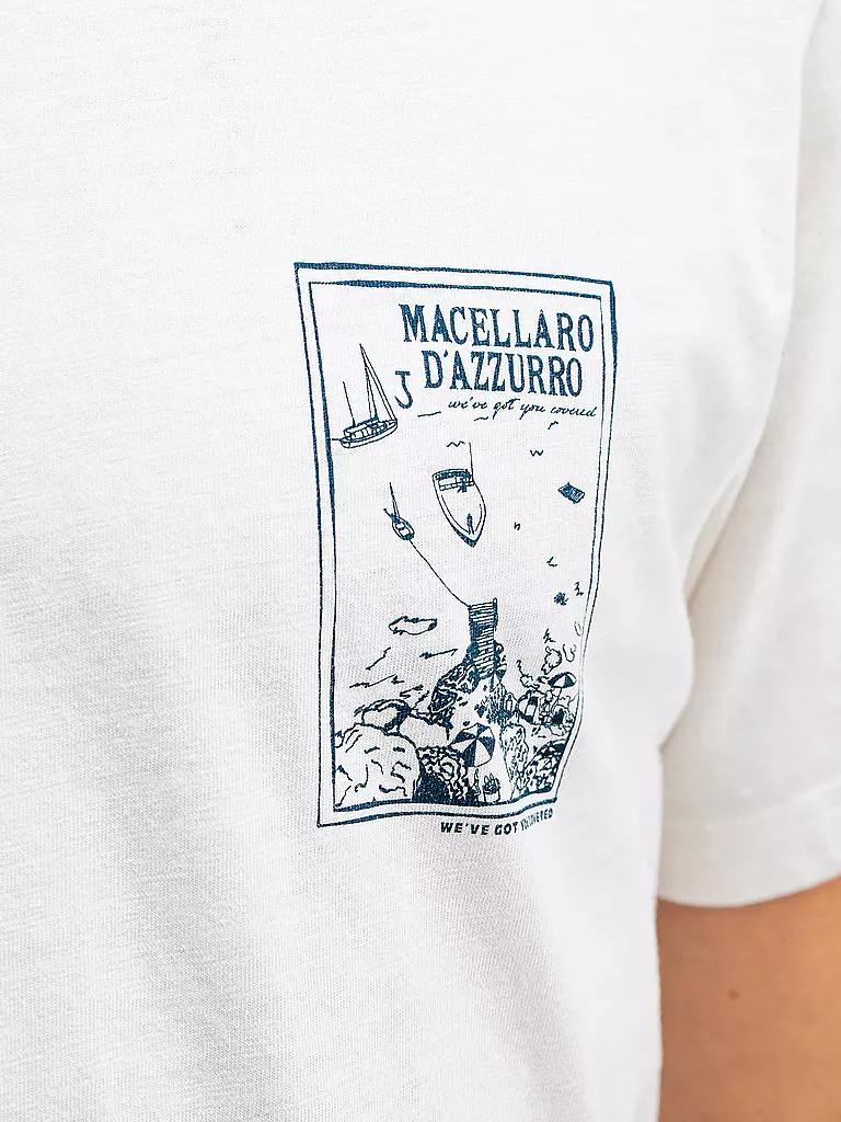 BUTCHER OF BLUE | T-Shirt FRESCO DAZZURO  | Bianco