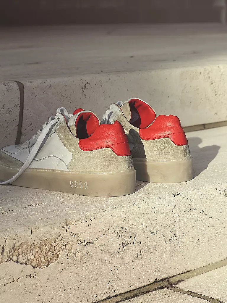 C968 | Sneaker JAMES DAYTONA | Rosso