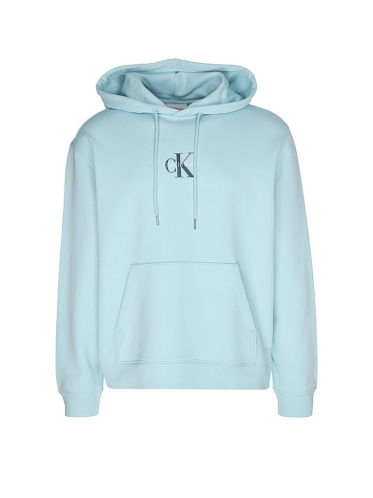 Felpa con cappuccio - Hoodie azzurro XS
