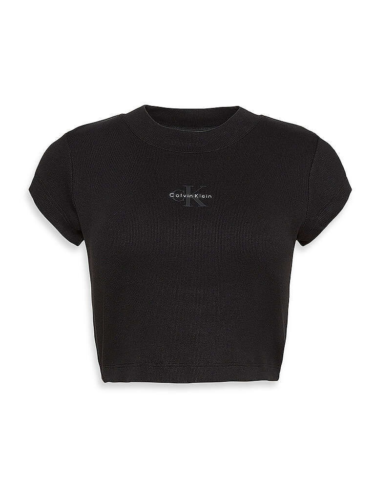 T-shirt cropped fit nero XL