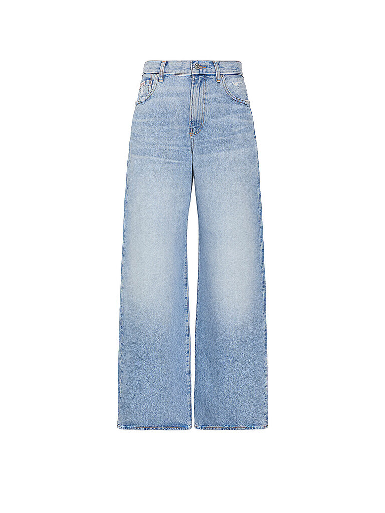Jeans a gamba larga azzurro 25/L32