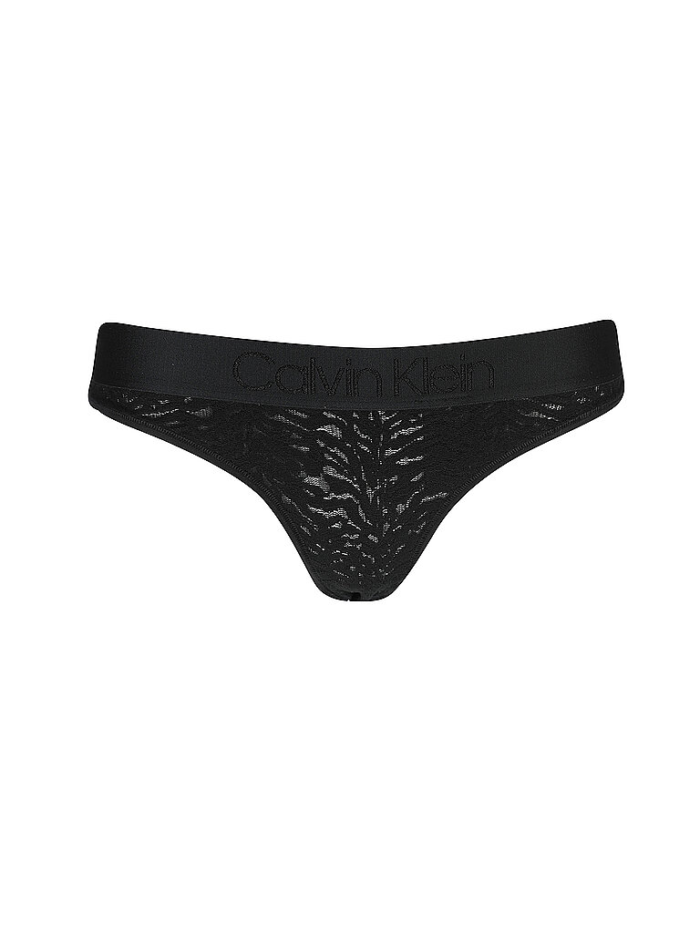Calvin Klein String nero nero M