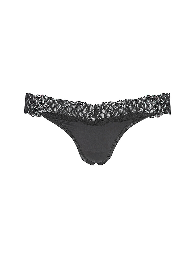 Calvin Klein String nero nero M