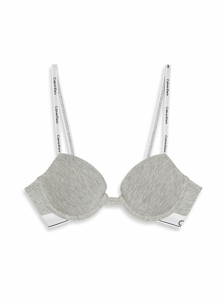 Reggiseno push-up grigio grigio chiaro 34C