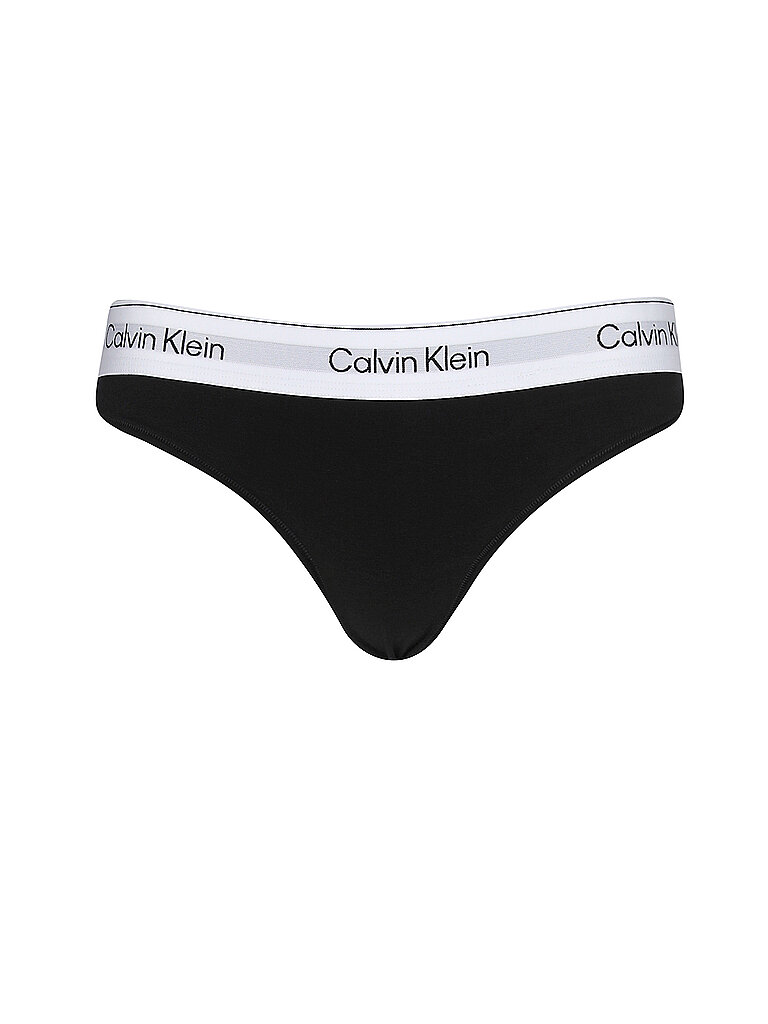 Calvin Klein String nero nero L