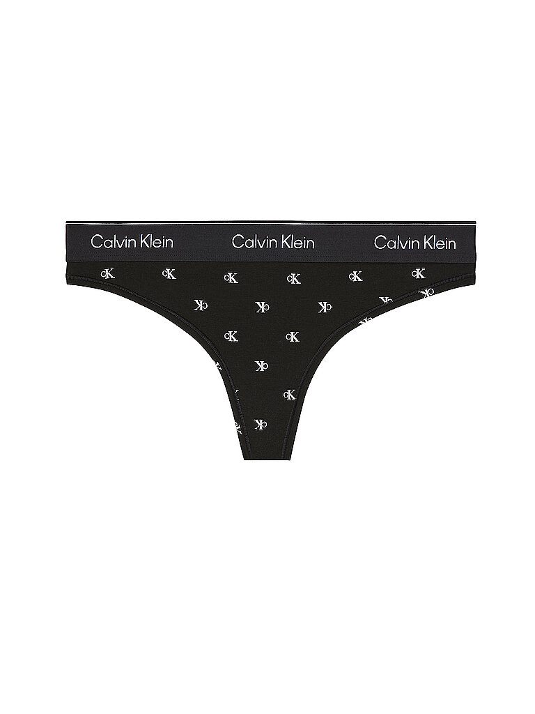 Calvin Klein String nero nero S