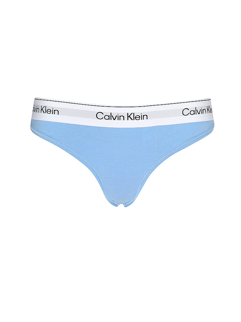 Calvin Klein String blu blu L