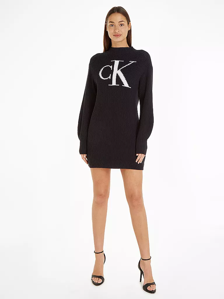 CALVIN KLEIN JEANS | Abito felpa | Nero
