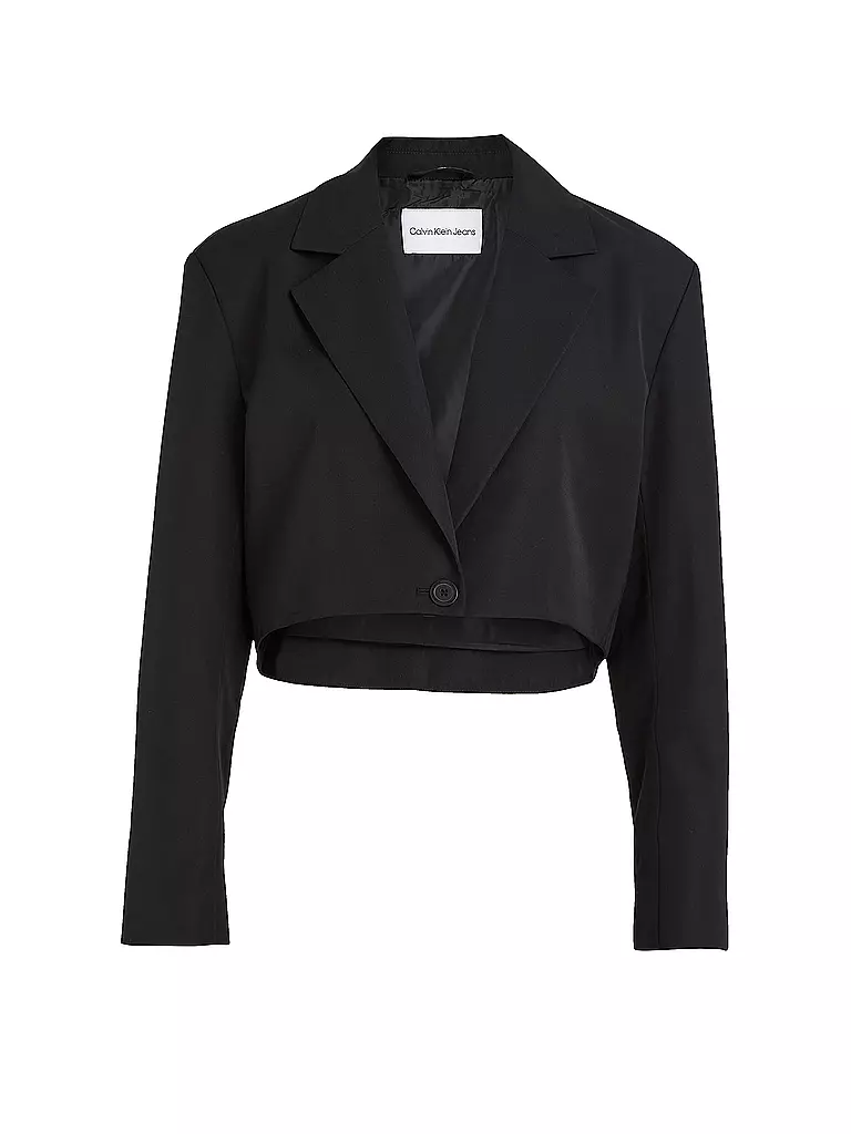 CALVIN KLEIN JEANS | Blazer Cropped Fit  | Nero
