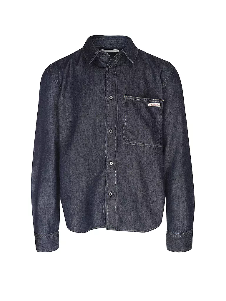 CALVIN KLEIN JEANS | Camicia di jeans | Blu scuro