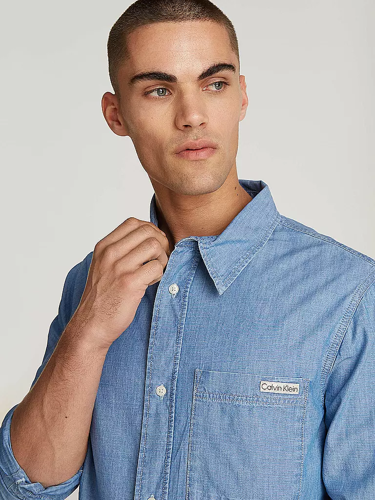 CALVIN KLEIN JEANS | Camicia di jeans | Blu