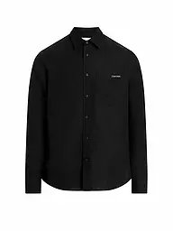 CALVIN KLEIN JEANS | Camicia di lino | Nero