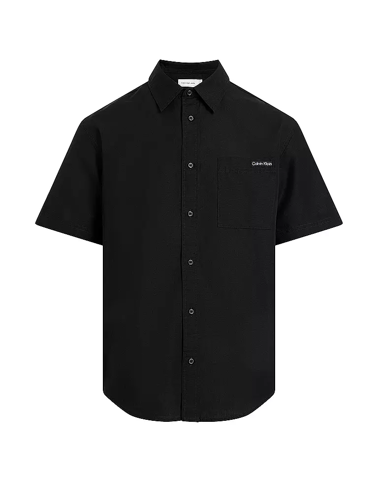 CALVIN KLEIN JEANS | Camicia di lino | Nero