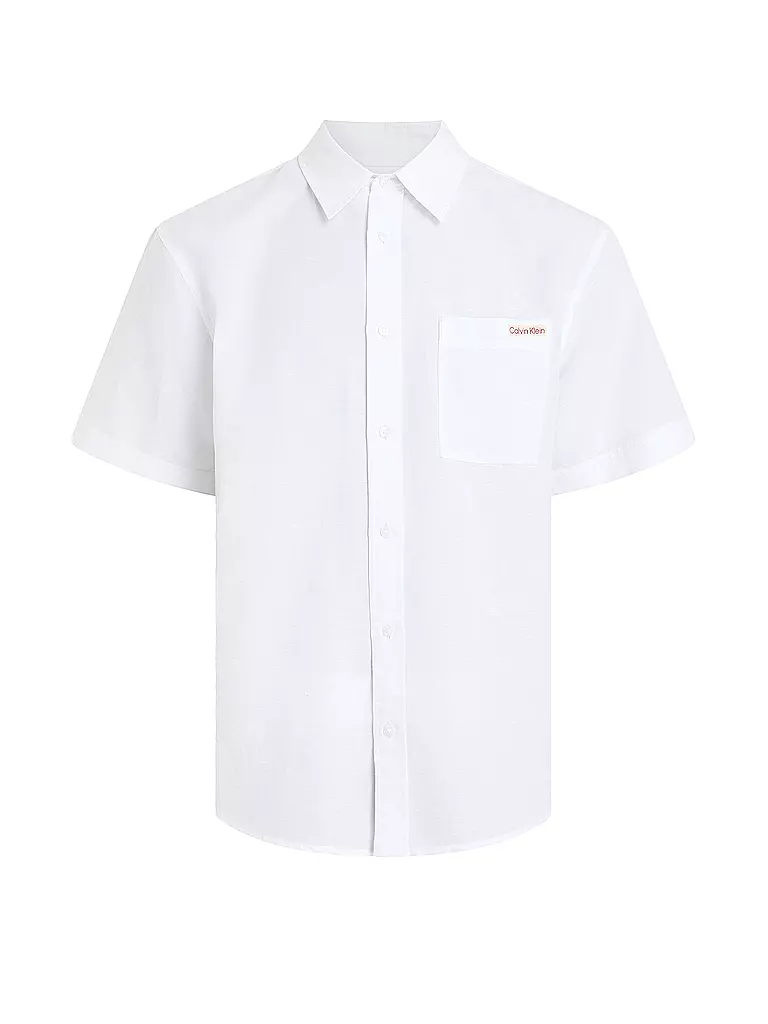 CALVIN KLEIN JEANS | Camicia di lino | Bianco
