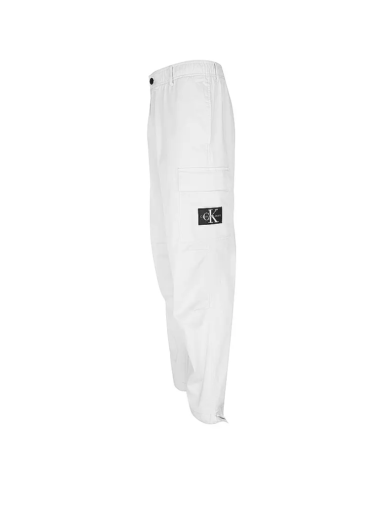CALVIN KLEIN JEANS | Cargohose  | Bianco
