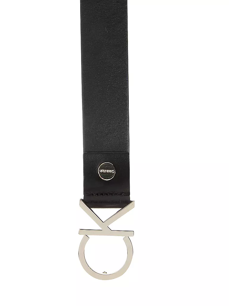 CALVIN KLEIN JEANS | Cintura in pelle | Nero