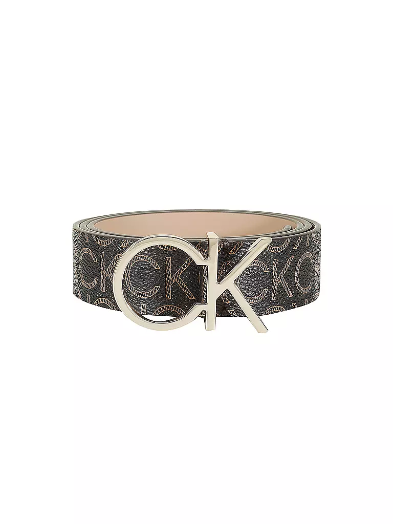 CALVIN KLEIN JEANS | Cintura RE-LOCK | Marrone