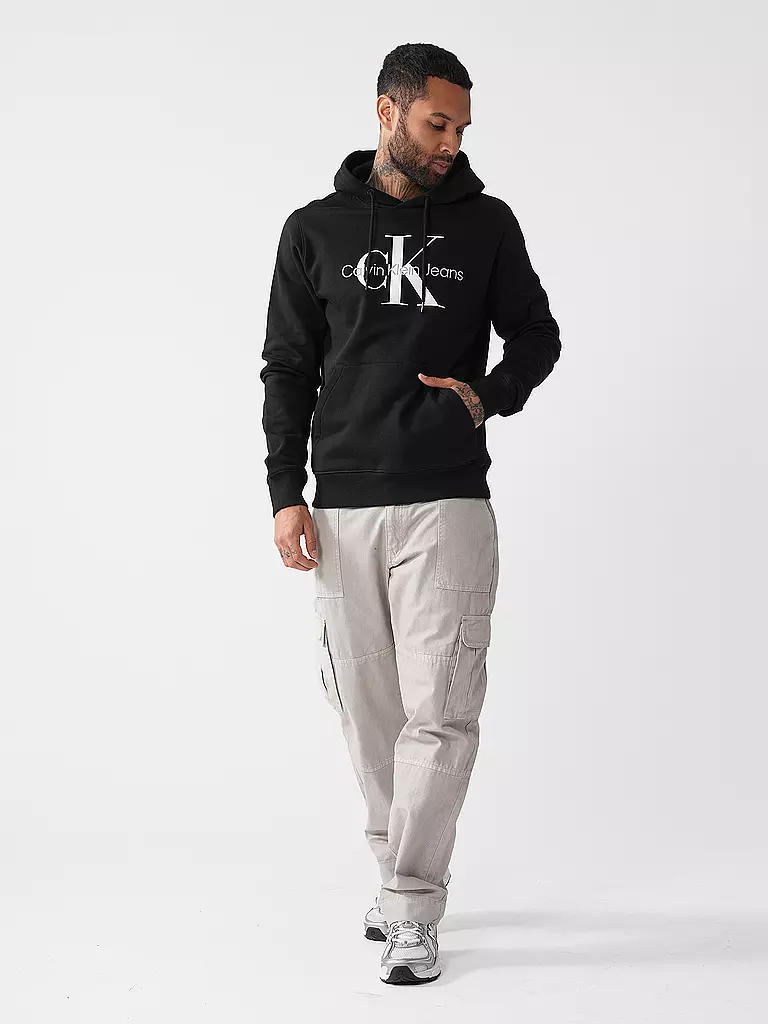 CALVIN KLEIN JEANS | Felpa con cappuccio - Hoodie | Nero