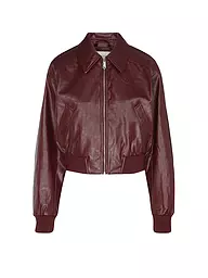 CALVIN KLEIN JEANS | Giacca effetto pelle | Rosso scuro