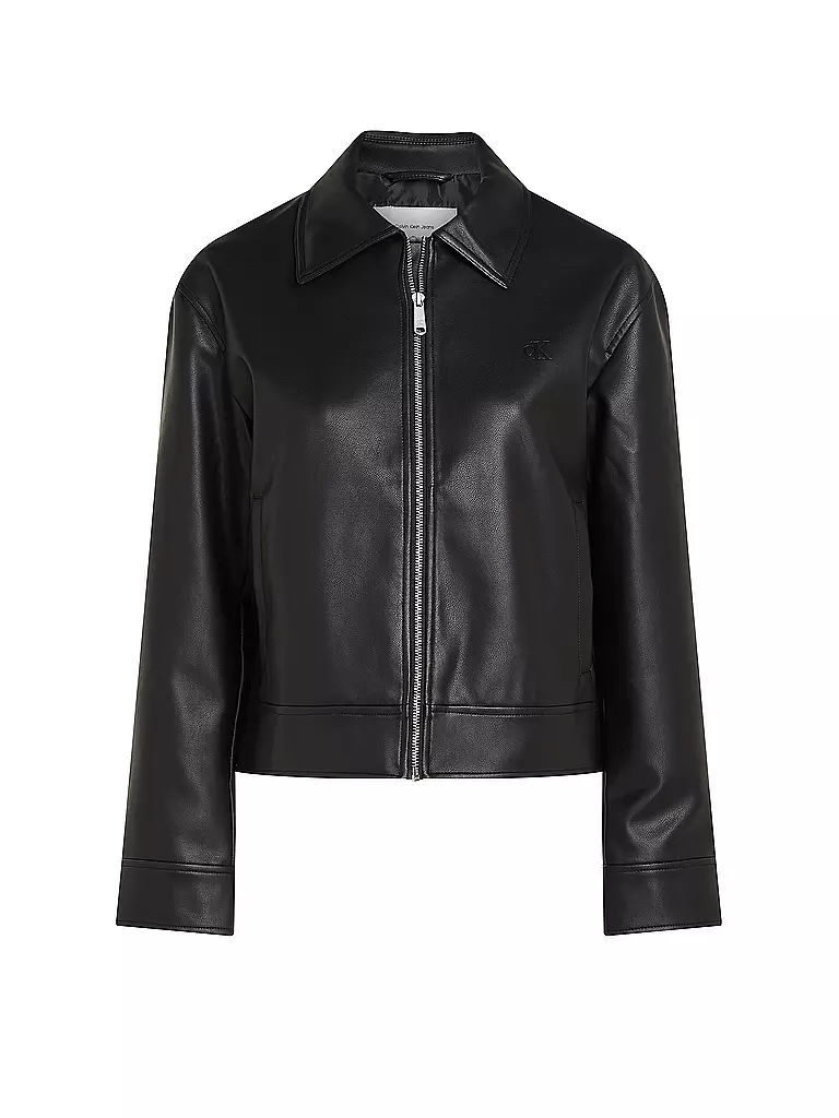 CALVIN KLEIN JEANS | Giacca effetto pelle | Nero