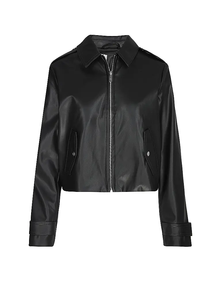 CALVIN KLEIN JEANS | Giacca effetto pelle | Nero