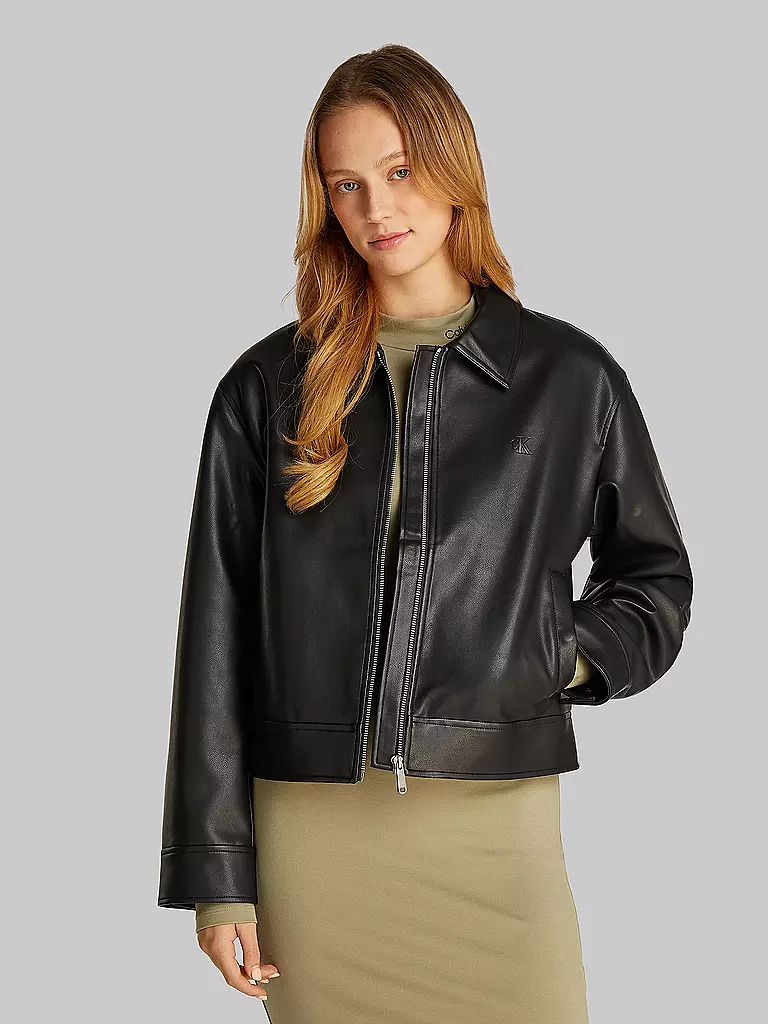 CALVIN KLEIN JEANS | Giacca effetto pelle | 