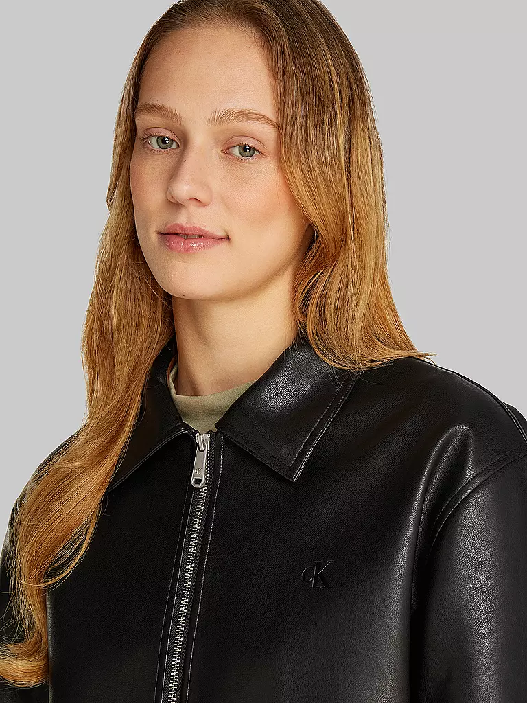CALVIN KLEIN JEANS | Giacca effetto pelle | 