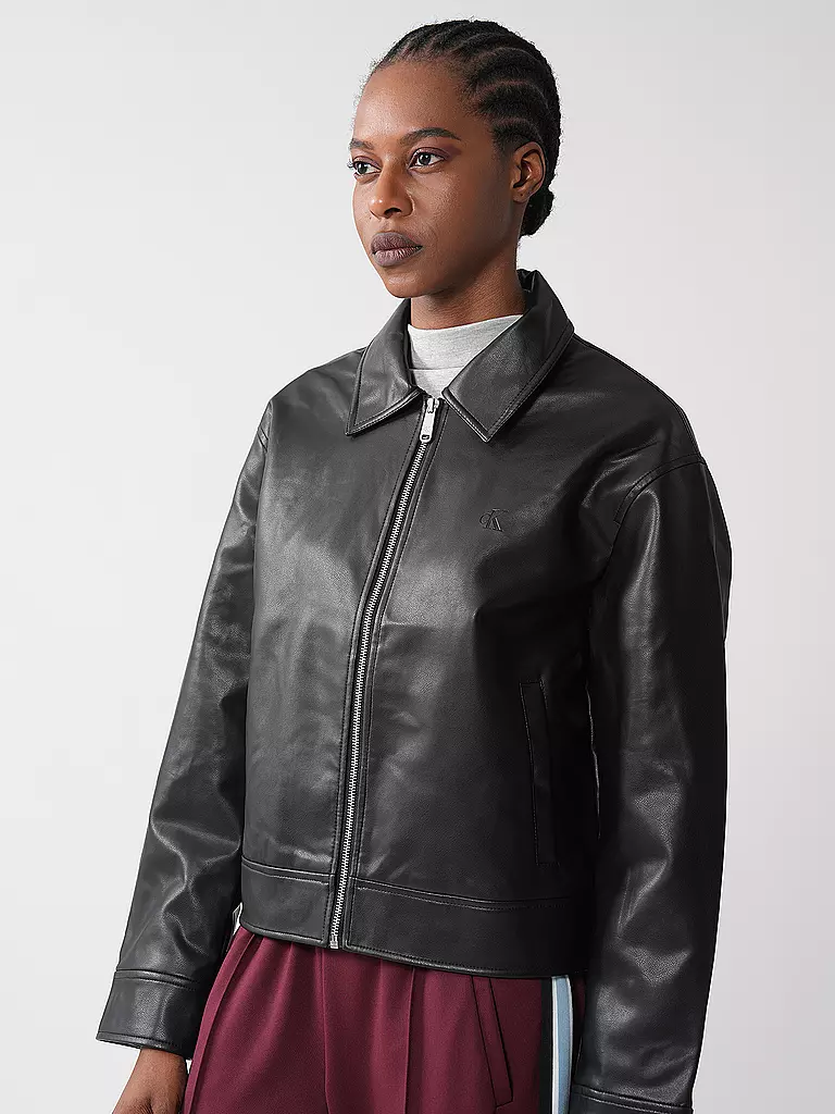 CALVIN KLEIN JEANS | Giacca effetto pelle | 