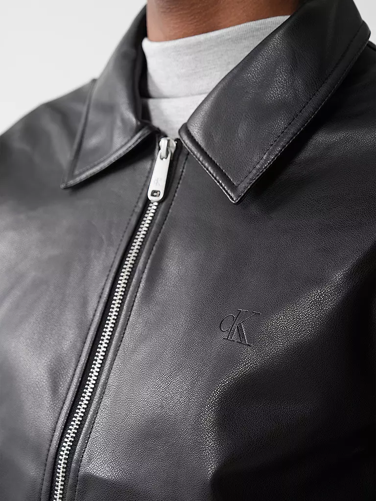 CALVIN KLEIN JEANS | Giacca effetto pelle | 