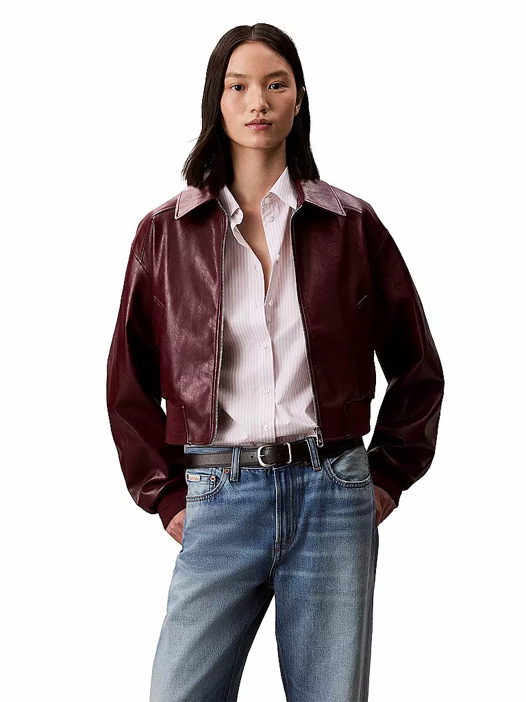 CALVIN KLEIN JEANS | Giacca effetto pelle | 